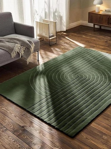 Solid modern hand woven - hand,