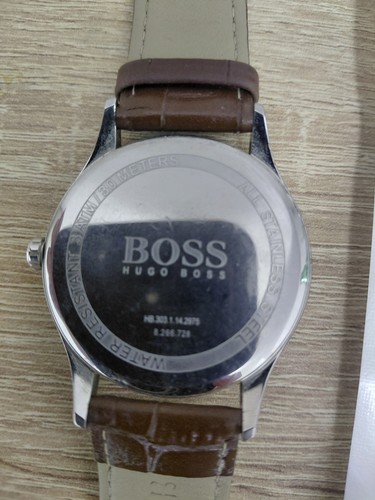 Boss watch and spare strap - spare,