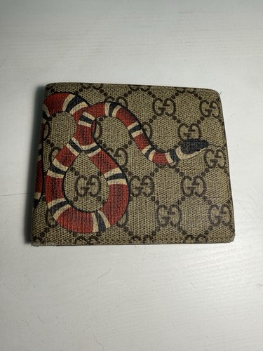 Gucci bifold coin wallet beige - bifold,