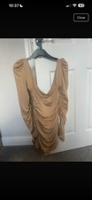 Oh Polly Ruched Dress Size 10