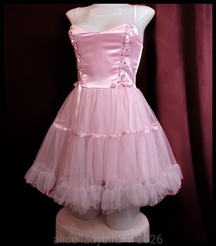 Pink ballerina dress babydoll - pink,