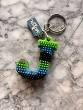 Smiggle J-Shaped Double-Sided Rubber Keyring