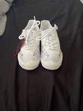 White nfinity cheer shoes size