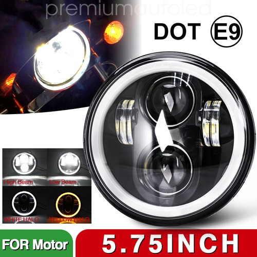 Led headlight hi low - 5.75",