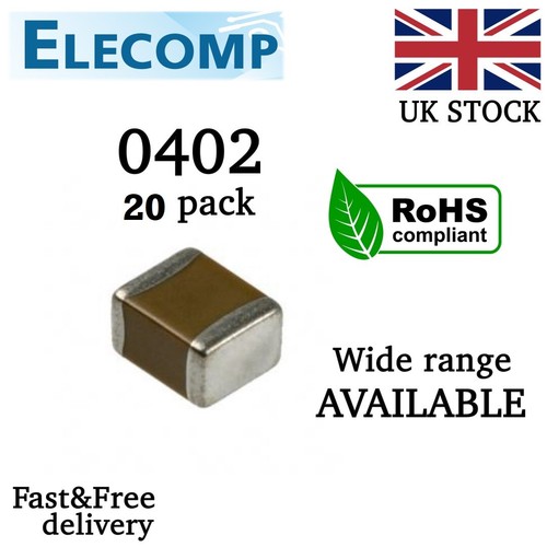 0402 smd capacitors range - 0402,