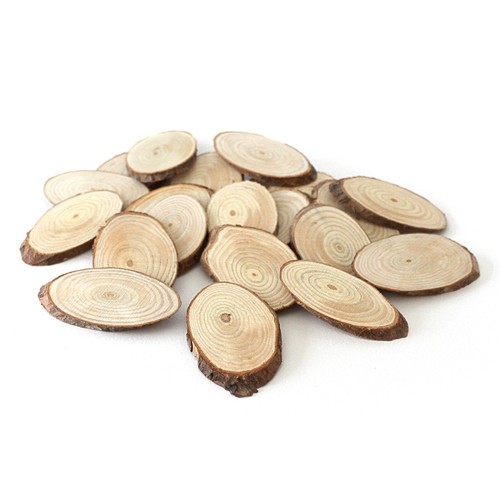 Wood slices natural wooden - slices,,