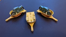 Matchbox Honda Motorcycle Trailers SerieNo 38( X 3 & Two Motorcycles)