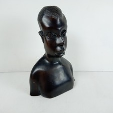 African Head Figure Carved