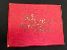 WILLS CIGARETTE CARD ALBUM 1900s to 1930s  (190 CARDS) Players, Wills and others