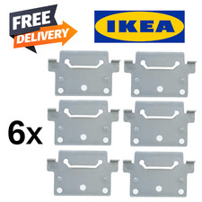 *GENUINE* IKEA 6X SKORVA MALM Bed Mounting Brackets │Bed Camper Brackets 116791