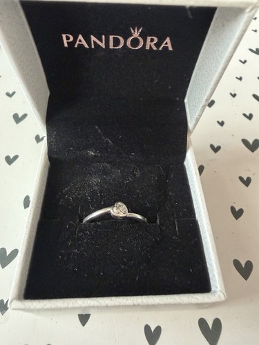 Pandora tilted heart - ring, size
