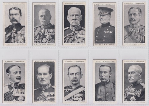 Cigarette cards military - -,