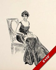 GIBSON GIRL BEAUTIFUL WOMAN