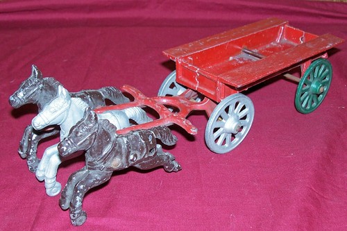 Old stanley toys horses - stanley, 6