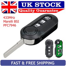 3 Button Remote Key Fob 433Mhz Marelli BSI For FIAT Citroen Relay Peugeot Boxer