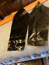 SBR RUBBER MACKINTOSH 3/4 LEGGINGS SET   HIGH GLOSS OR SEMI MATT  ON  FAWN WIGAN