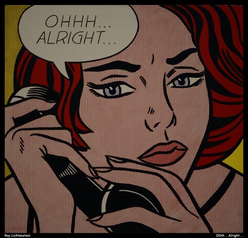 Roy lichtenstein ohhhalright - lichtenstein, o