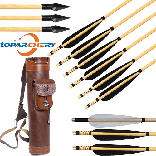 Archery wooden arrows - archery,