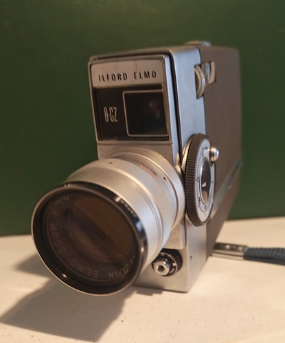 Ilford elmo zoom 8mm cine - elmo,