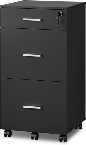 Drawer file cabinet - 3-drawer,