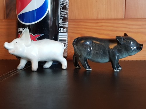 Beswick pigs 2 piglet - x,