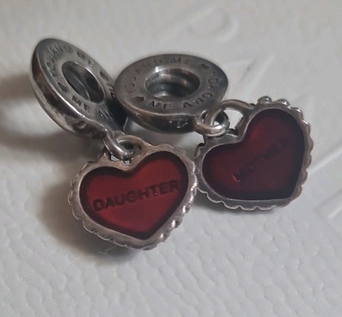 Pandora signed heart dangle - pandora,