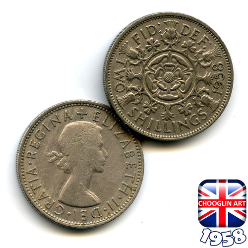British 1958 elizabeth ii - elizabeth,