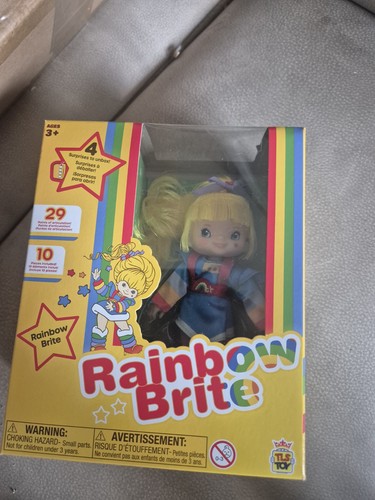 Rainbow brite figure doll - rainbow,