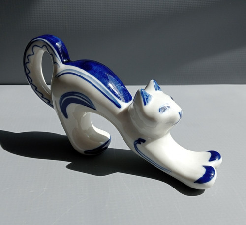 Gzhel blue white - &, porcelain