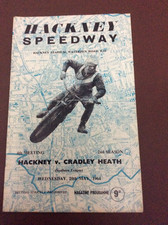 1964 HACKNEY v CRADLEY HEATH 20th MAY ( GOOD CONDITION ) 