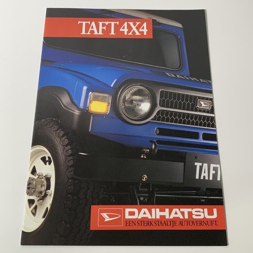 Daihatsu taft 4x4 brochure - daihatsu,