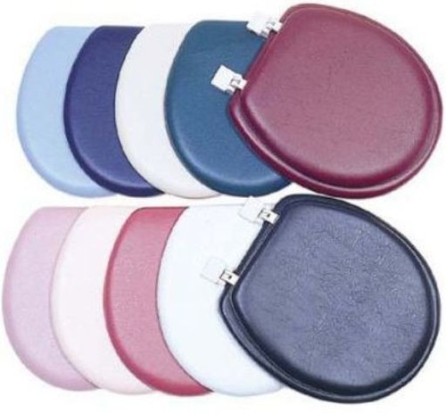 Soft padded toilet seat - soft,