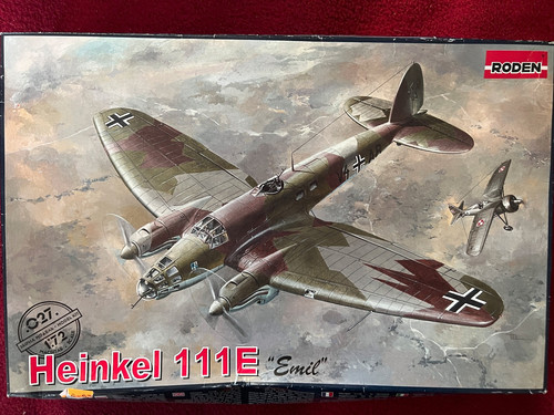 Roden heinkel he 111e - 1/72,