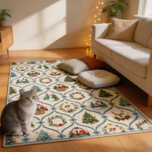 Christmas washable non - christmas, non-slip