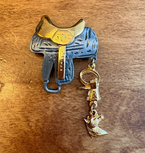 Gold tone pewter metal - gold,