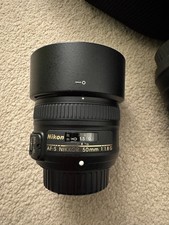 Nikon AF-S 50mm f/1.8G Lens – Excellent Condition – Fast Prime