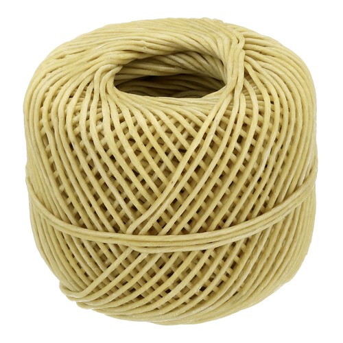 200ft beeswax candle - beeswax, wick