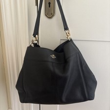Coach Black Leather Shoulder