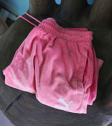 Puma pink terry cotton sweat - pink,