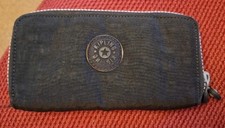 Kipling Large Double Zip Wallet. Black. Pre Used