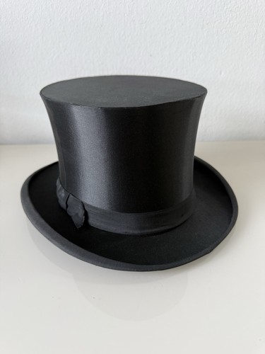 Antique cylinder hat chapeau - hat,