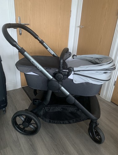 Icandy orange double pram with - icandy,