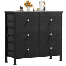 BOLUO Black Dresser for