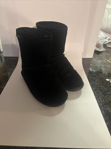 Bearpaw emma black suede - black,