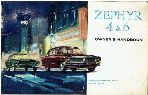 Ford zephyr - 4, 6