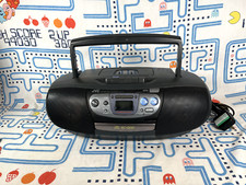 JVC RC-QS10 Portable Stereo CD Player Tape Radio System Boombox With Power Lead
