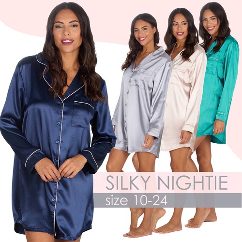 Ladies luxury silky satin - ladies,