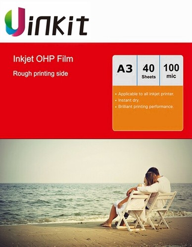 Sheets ohp film inkjet - 40,