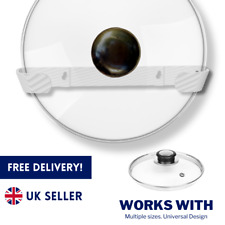 Pot Lid Organizer Rack Saucepan Pan Dish Storage Holder Kitchen Wall-Mounted