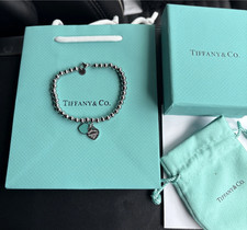 Tiffany   Return to Tiffany Heart Tag Bead Bracelet